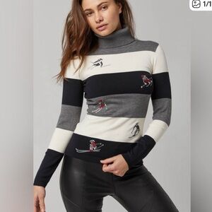 Alp N Rock Avery embroidered ski turtleneck sweater